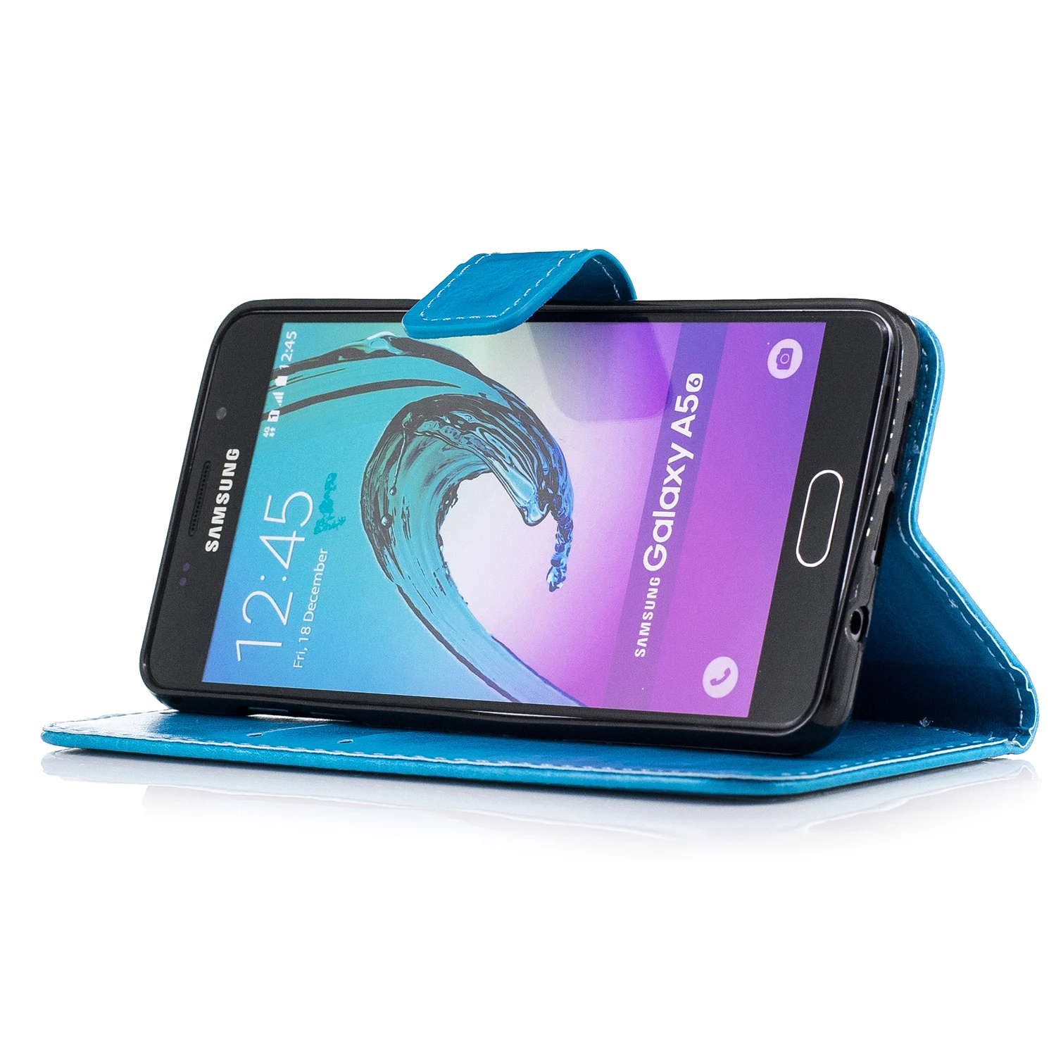 Кожаный мягкий чехол бумажник criar House Crazy Horse для Samsung Galaxy A3 A5 A7 2015 J1 J3 J5 J7 2017 J530 J330