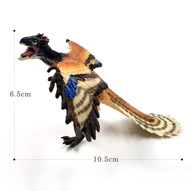 Птица Феникс Archaeopteryx Статуэтка динозавра имитация животного модель домашнего декора миниатюрное украшение для сада в виде Феи аксессуары