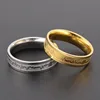 1Pcs Classic Titanium Steel Ring  Electrocardiogram Wave heartbeat Ring Wedding Couples Rings Bijouterie for Man or Woman Gift ► Photo 2/6