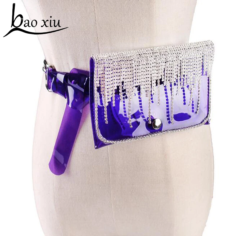 Buy 2018 Sexy Summer thin waistband women's rhinestone