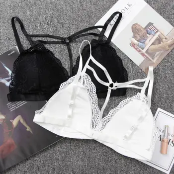 

New Wrap chest 1PC Popular Women Prevent Exposed Wrapped Deep V Collar Sexy Halter Tie Wrap Chest Short Female Bra Tube