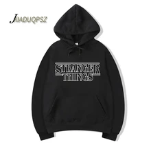 Модные лица странные вещи с капюшоном Мужские толстовки и свитшоты негабаритных для осени с хип-хоп зимняя уличная Толстовка