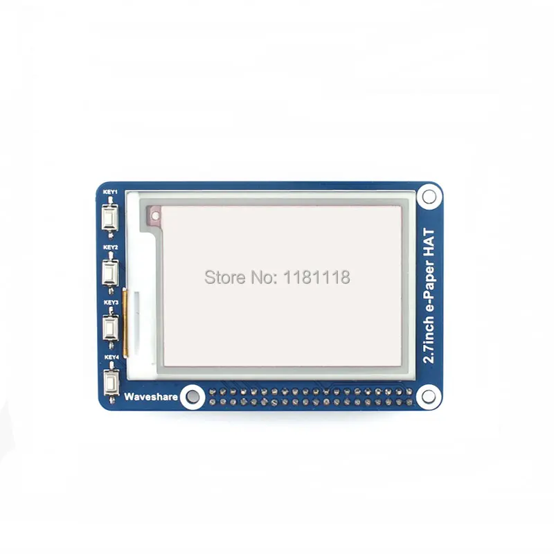 Raspberry pi 2,7 дюймов lcd e-paper E-Ink 2,7 дюймов дисплей меньше мощности, чем raspberry pi 3,5 дюймов lcd