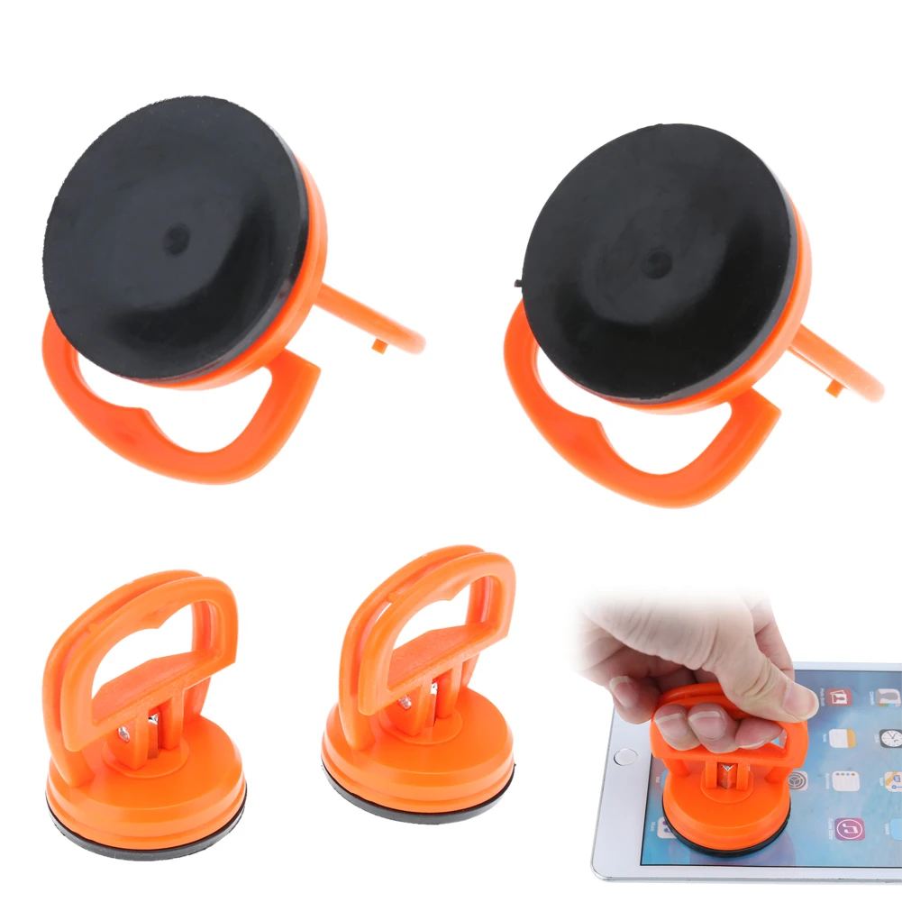 2 шт. присоски оранжевый прочный присоске присоски для мобильного телефона Экран Стекло Лифт вакуум сильный присоски ручной инструмент