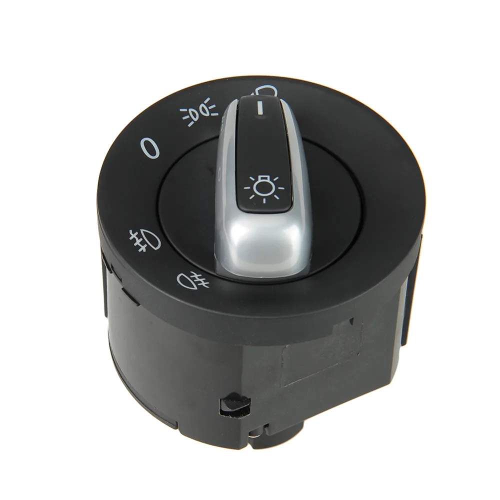 1PCS Chrome Headlight Switch For VW Golf 5 6 GTI Mk5 Mk6 Jetta 5 Passat B6 Touran Tiguan 5ND 941 431 A 5ND 941 431A 5ND941431A
