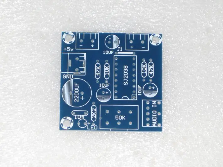2PCS SJ2038 2.0 Channel 3.5W+3.5W DC3v-6v Small Power Amplifier Circuit PCB Empty Board Compatible Dual BTL | Электроника