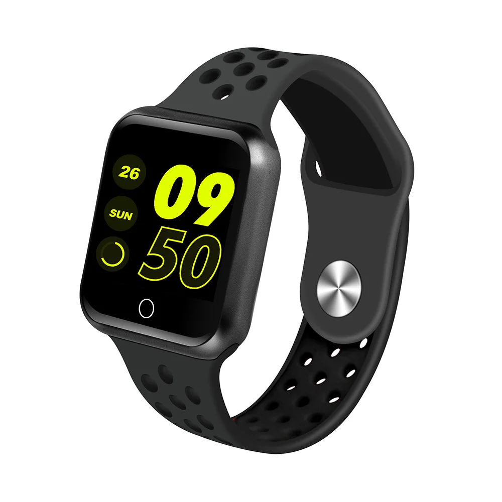 WLMLBU S226 Смарт часы IP67 Водонепроницаемый 15 дней в режиме ожидания сердечного ритма кровяное давление Smartwatch Поддержка IOS Android - Цвет: 226 black