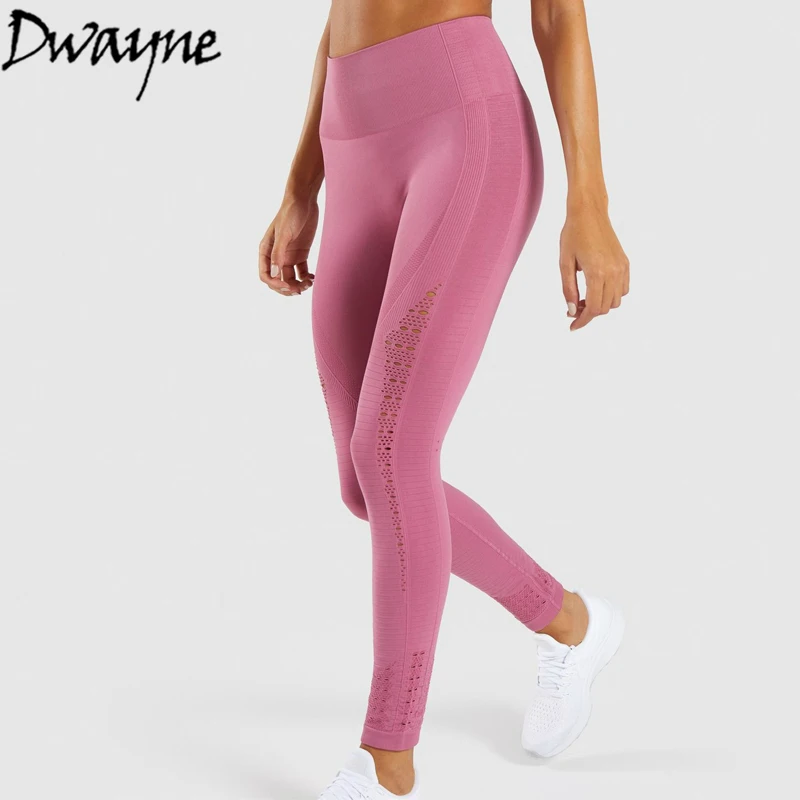 

Women Yoga Pants Sports Running Sportswear Stretchy Fitness Leggings Seamless Slim Gym Compression Women Yoga Tights Pants