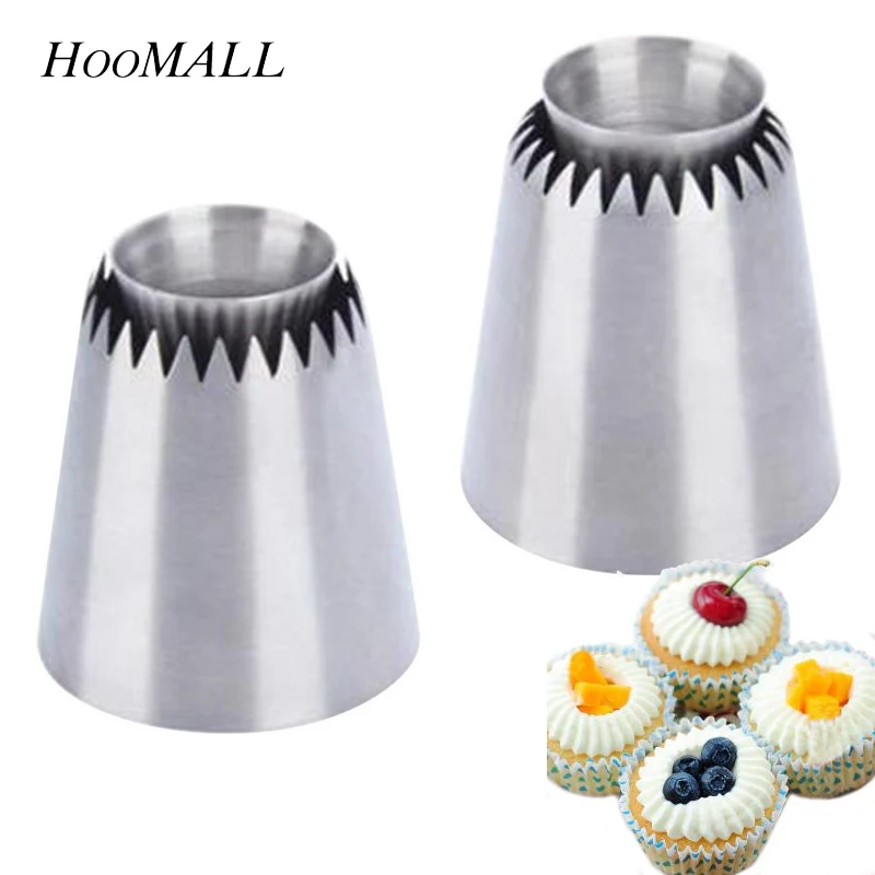 Hoomall Советы DIY торты инструменты для украшения кухни из нержавеющей стали насадки
