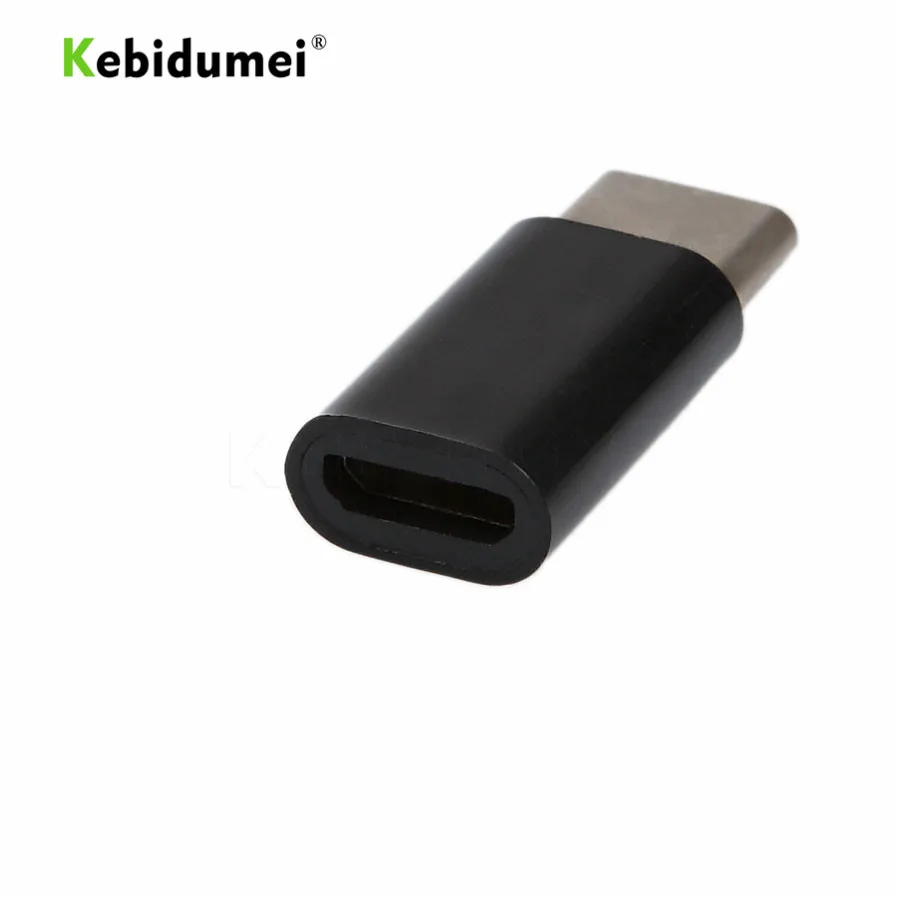 Kebidumei 5 шт. Тип C штекер к микро USB mini 3 1 контактный разъем для передачи данных