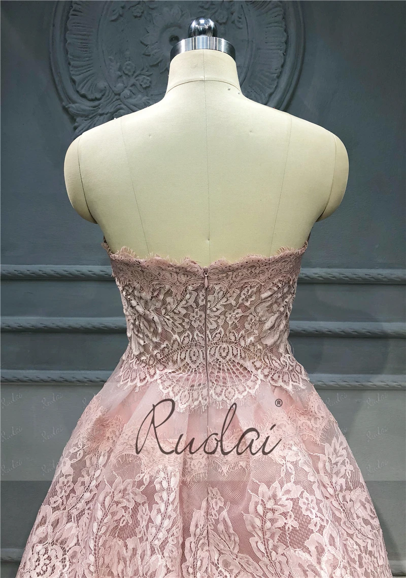 Fashion Mauve Evening Dresses Long Strapless A-Line Lace Evening Gown Tulle Floor length Prom Dress 2019 Robe de Soiree SN43 Fashion Mauve Evening Dresses Long Strapless A-Line Lace Evening Gown Tulle Floor length Prom Dress 2019 Robe de Soiree SN43