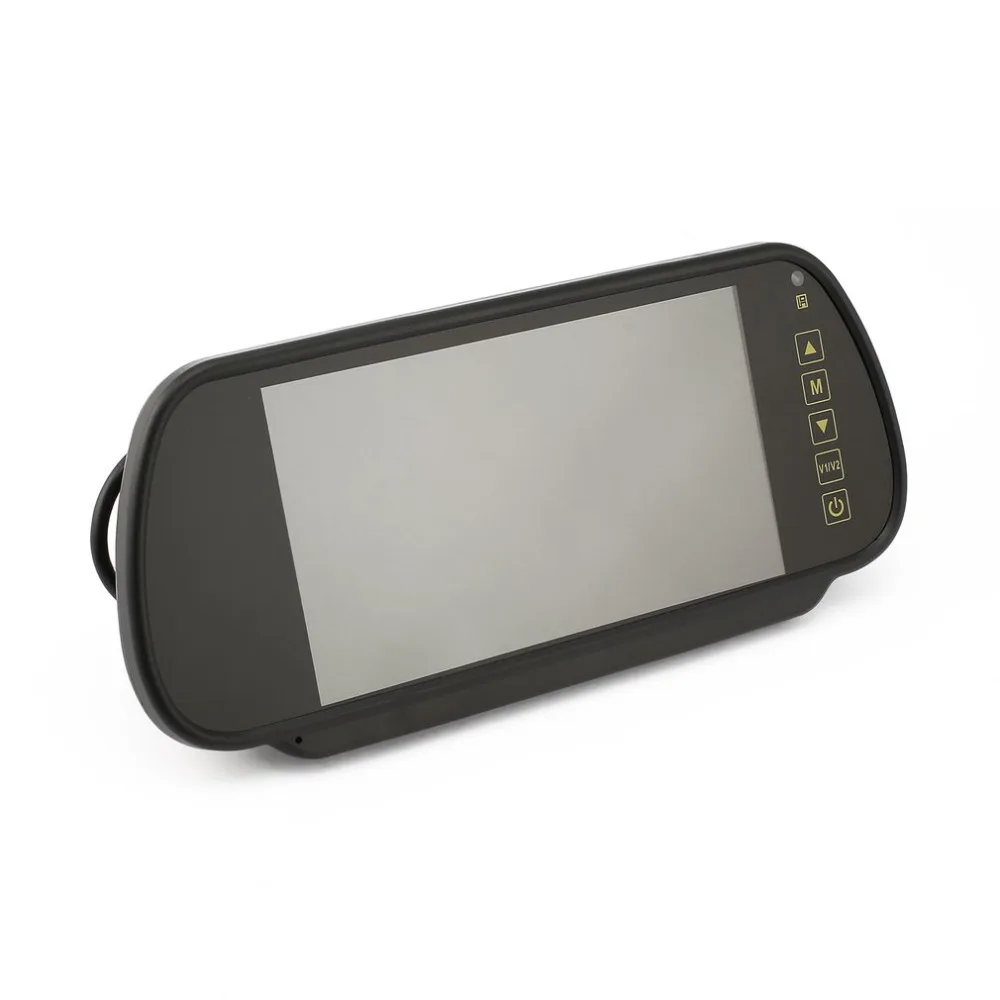 

New New 7" TFT LCD Rearview Monitor + Night Vision Car Licence Plate Rearview Camera + Wireless Transmitter & Receiver