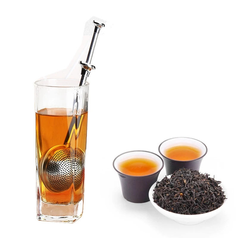 

Stainless Steel Teapot Tea Strainer Ball Shape Mesh Tea Infuser Filter Reusable Tea Tool Accessories 50 pcs