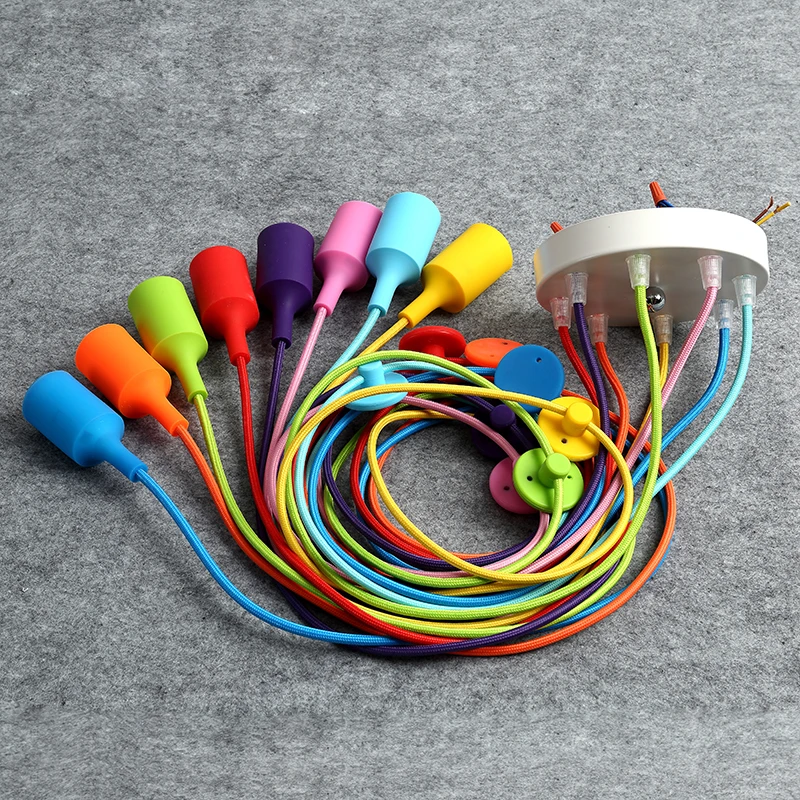  Colorful Pendant Light Indoor Dining Room Living Room Decoration Lighting Lamp Children's Room Pend - 32989264984
