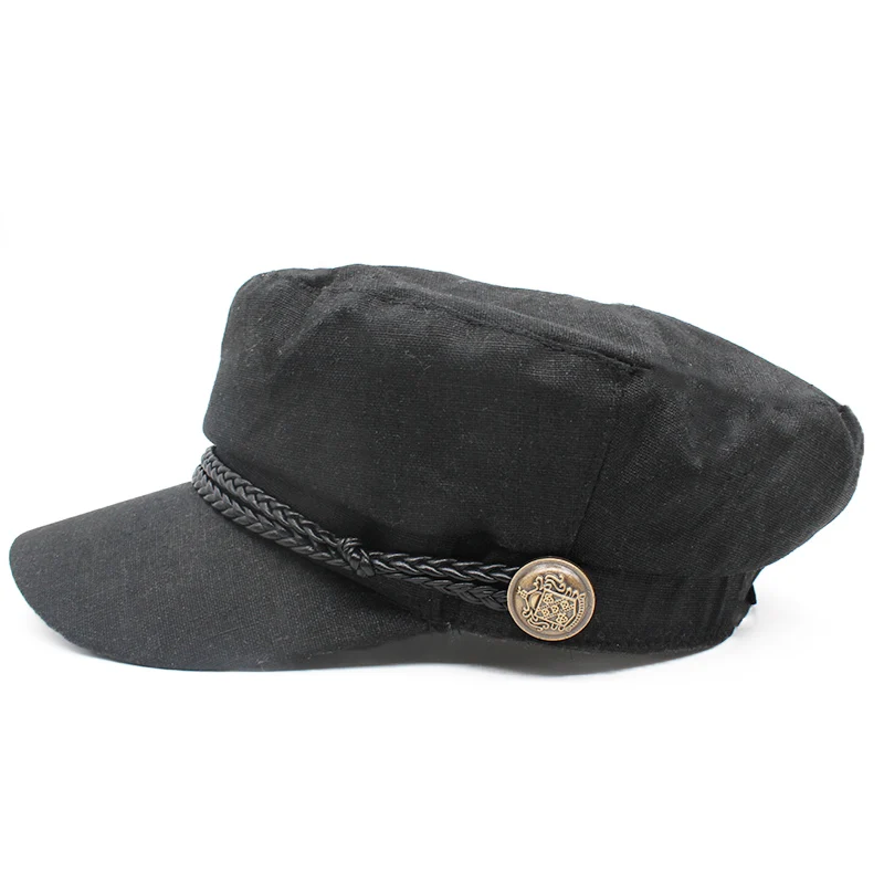 Женская кепка Newsboy, льняная восьмиугольная кепка, весенне-летний берет для девочек, кепка s, винтажная Кепка, Женская Повседневная Кепка, шапка для художника OGL003