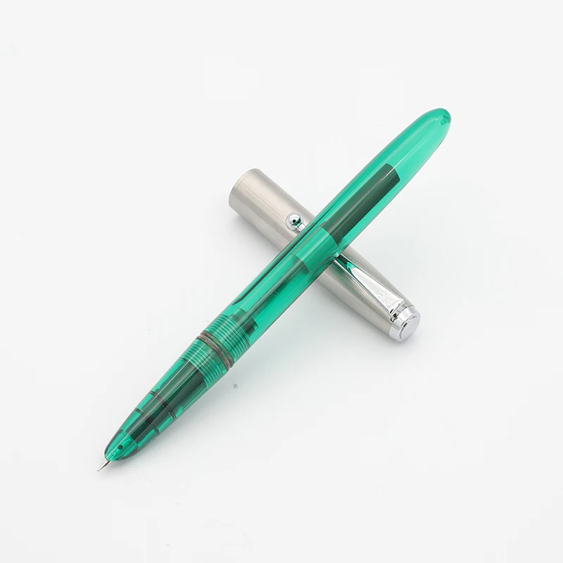 Jinhao новая авторучка 0,38 мм чернильные ручки penna stilografica прозрачная ручка подходит для студентов для практики офисного письма