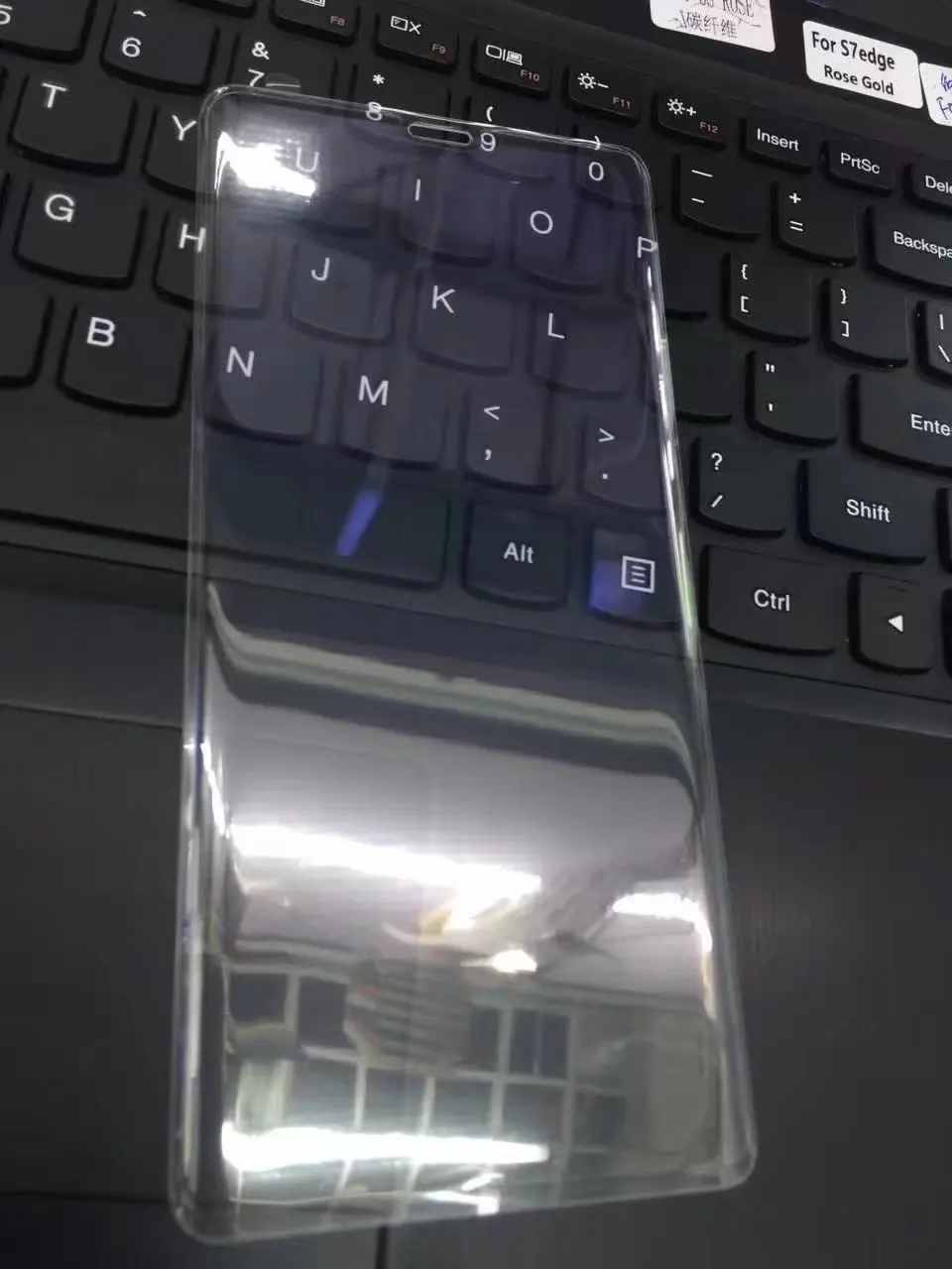 Botexbling 3D Full Cover для Samsung Galaxy Note8 Закаленное стекло Фильм 9 H прозрачные черный белый синий Примечание 8 Стекло гвардии пленка