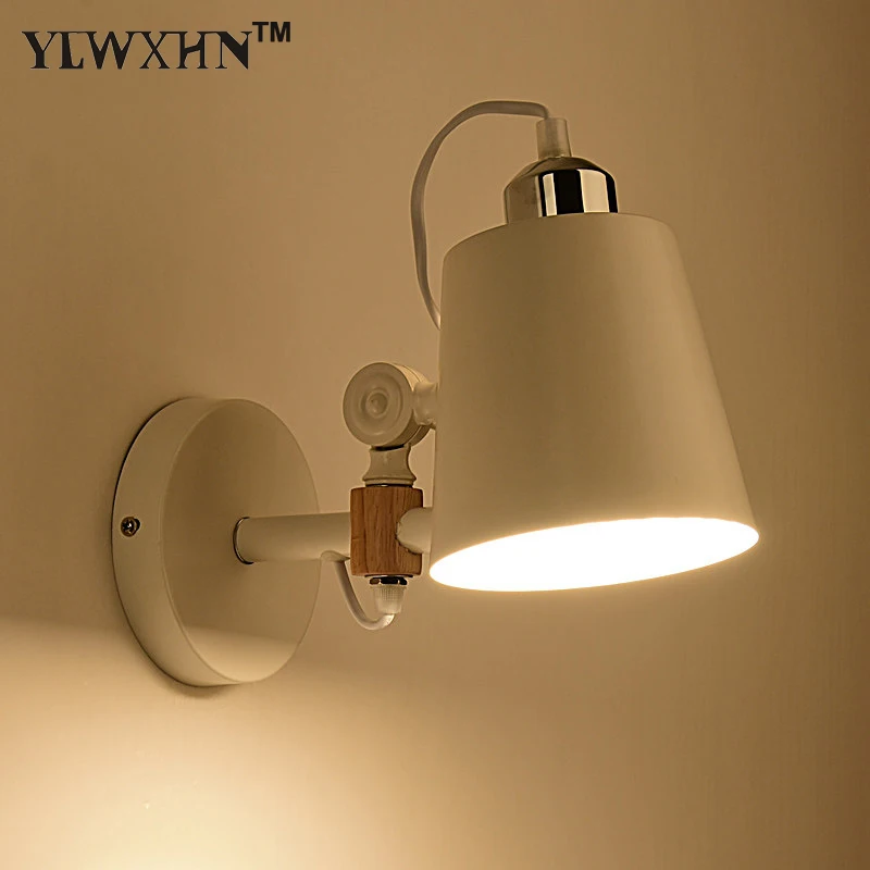 

2019 Luminaire Abajur Wall Lights For Unique Room Led Lamp Head Decoration Nordic Designer Living Corridor Hotel Lamps Lightin