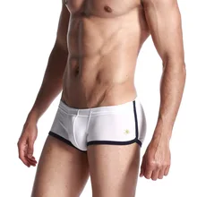 Новое мужское нижнее белье сексуальные тонкие весенне-летние хлопковые четыре Классические хлопковые мужские брюки производители оптом мужские трусы-боксеры подарок