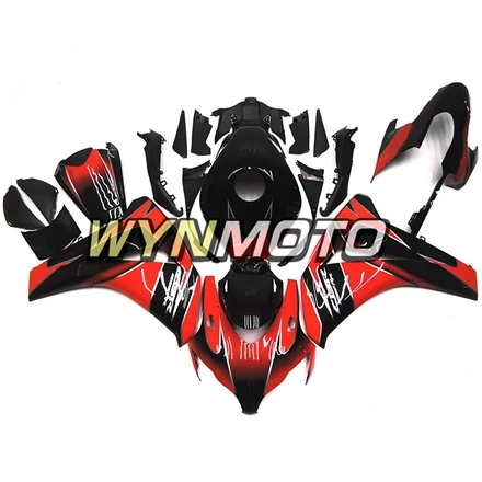 Полная ABS пластмасс Обтекатели для Honda CBR1000RR 2008-2011 08 09 11 кузов капоты черный, красный обтекатель Наборы