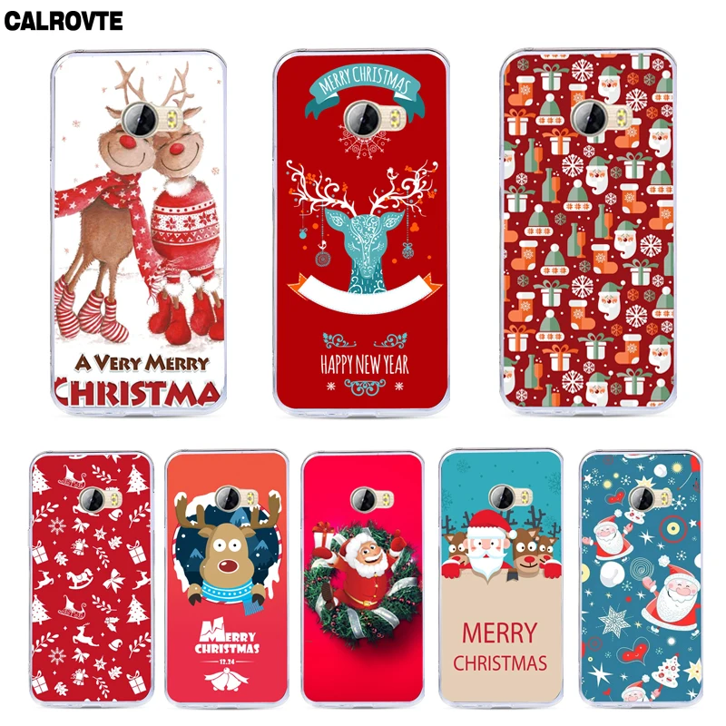 

For Huawei Honor 5A LYO-L21 / Y6 II Compact / Y5 II Y5II Case Christmas Silicon Cover For Huawei Y5 II Y5II 2 Honor 5A Case