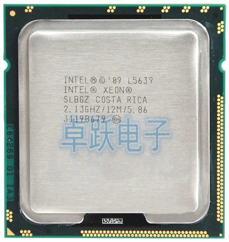 Центральный процессор Intel Xeon L5639 l5639 2 13 ГГц LGA1366 12 МБ L3 Cache шестиядерный серверный
