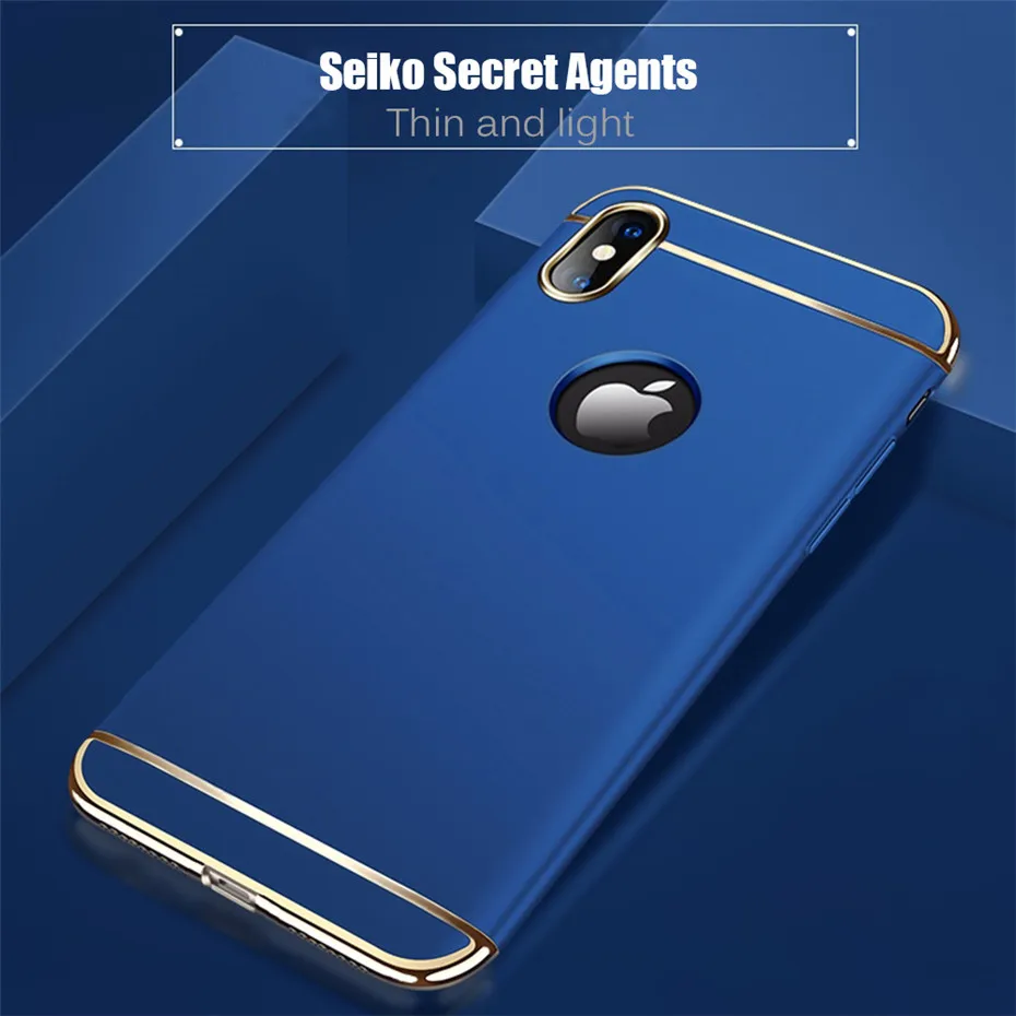 MOUSEMI For iPhone 7 6 6S 5 5s se 8 Plus X Hard Plastic Cases Full Cover Ultra Thin Phone Cases On For iPhone 6 8 6 s Back Cover (3)