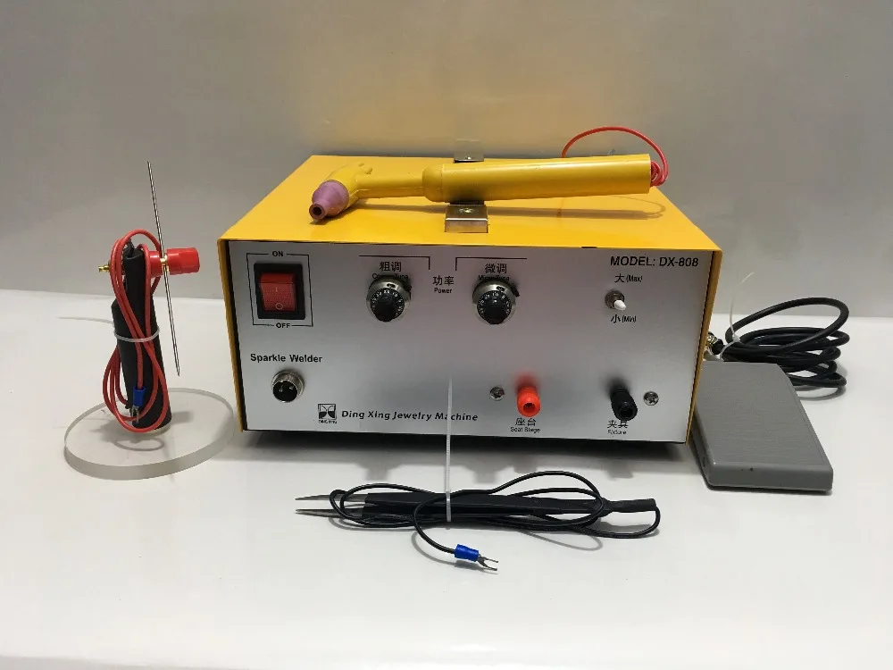 80A laser spot welding hand - held pulse spot welder welding machine welding machine gold and silver jewelry processing notes on laser processing