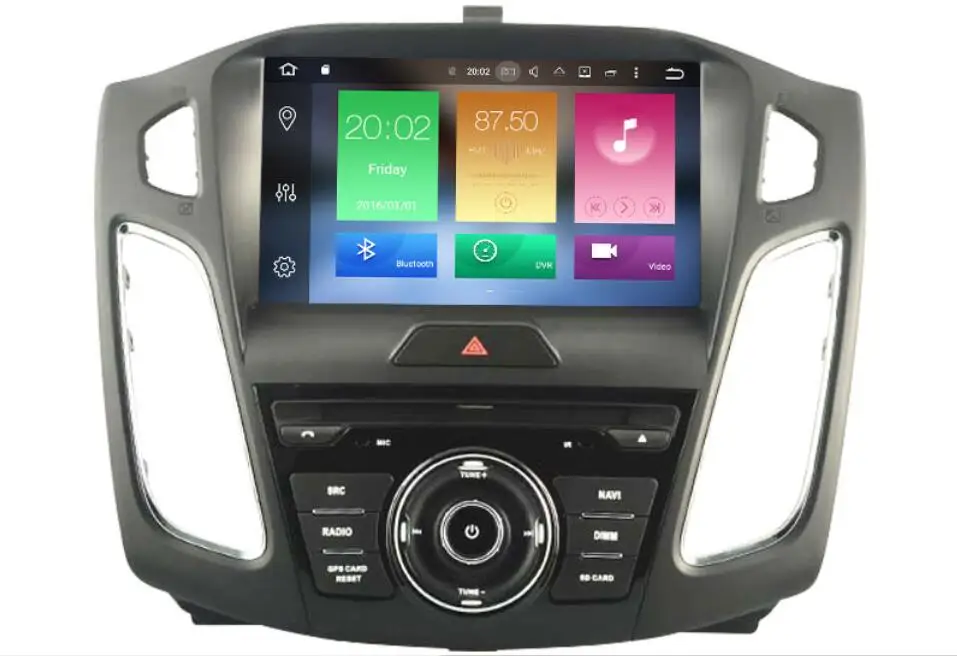 2018 9\4G Android 9.0 octa core 4GB RAM car dvd player for FORD Focus 2012-2016 ips touch screen head units tape recorder radio