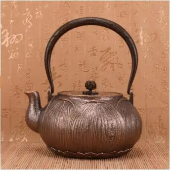 

2018 new style 1.2L Thousand teas copper kettle pure copper kettle hand-made tea set thickened casting kettle teapot