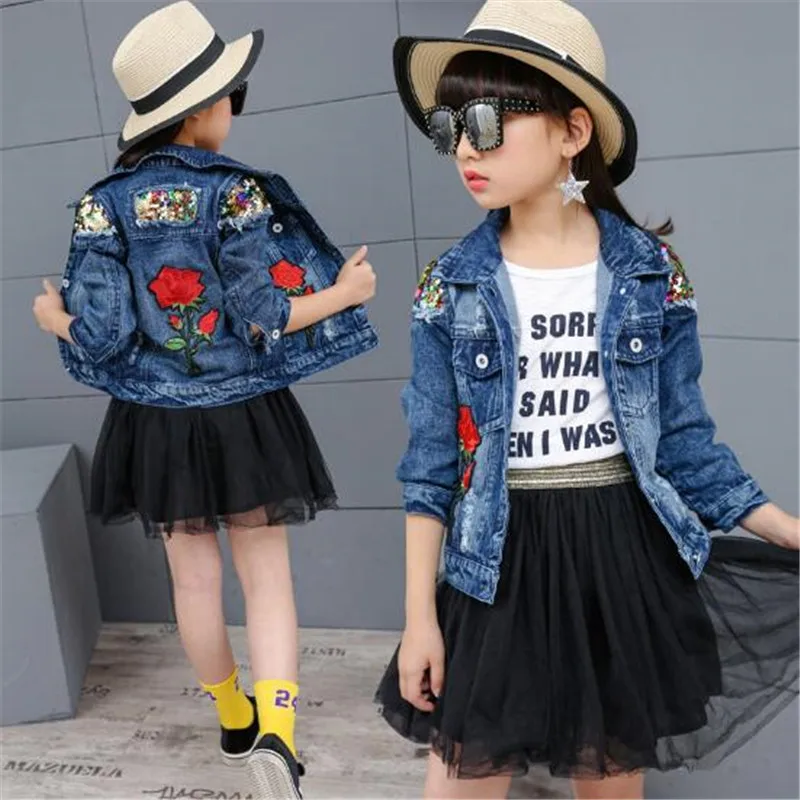 baby girl jean jacket outfit