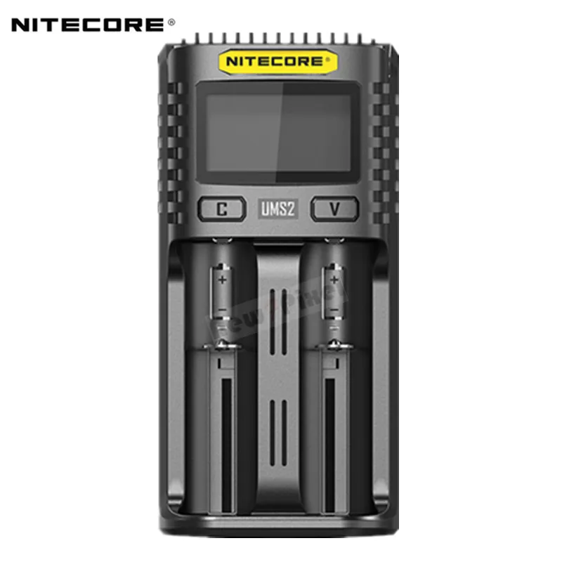 NITECORE UMS4 UMS2 SC4 интеллигентая(ый) быстрее зарядки превосходное Зарядное устройство с 4 слота Выход совместимый 18650 14450 16340 АА Батарея