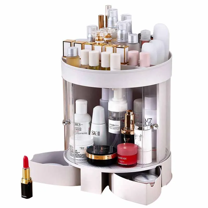 Plastic Cosmetic Storage Drawer Large Bathroom Makeup Jewelry