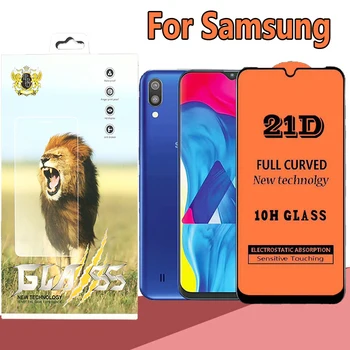

50pcs 21D Tempered Glass Screen Protector For Samsung Galaxy S10 E Note 10 Lite A90 A80 A70 A60 A50 A40 A30 A20 A10 with Package