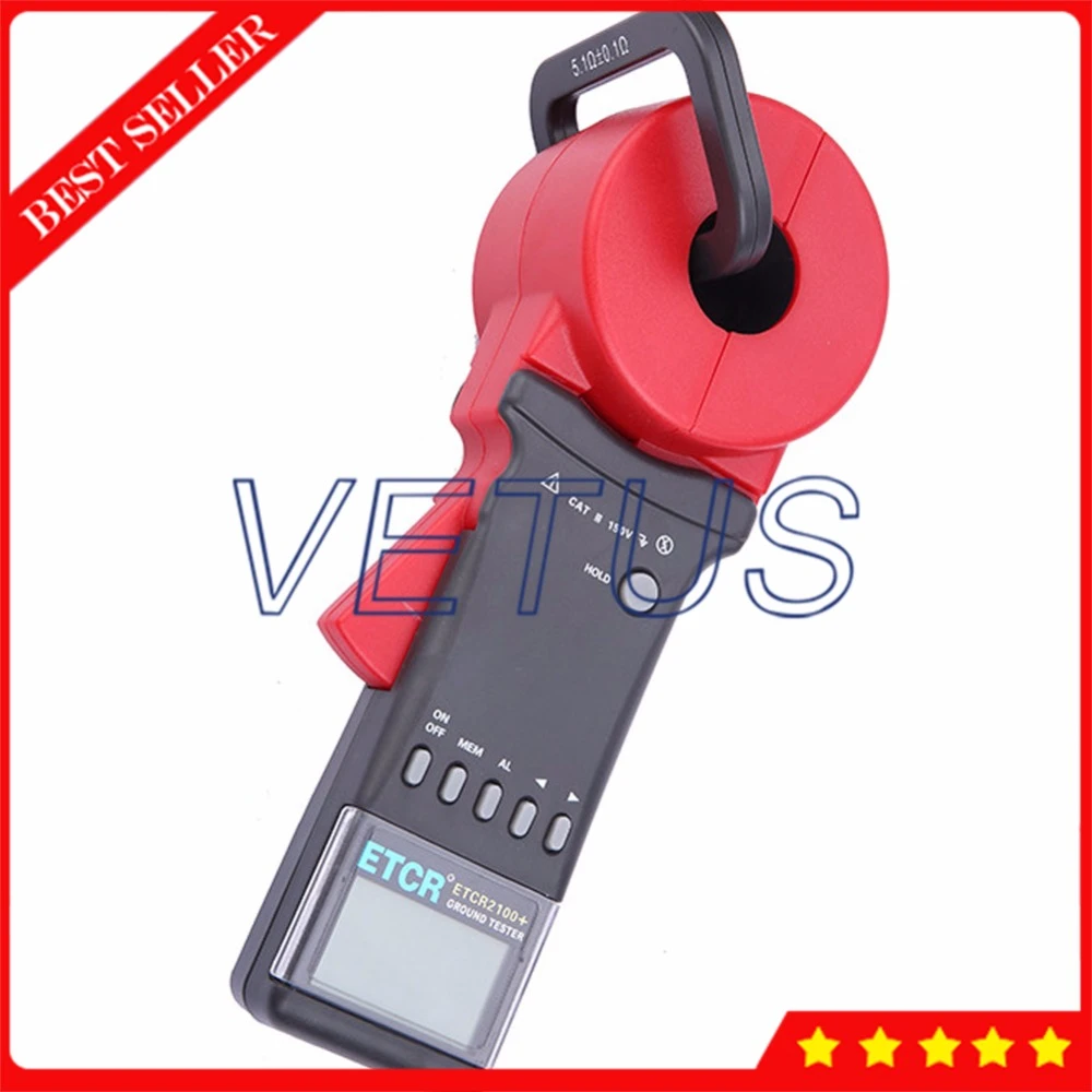 Tools Resistance Meters Digital Clamp On Ground Earth Resistance With