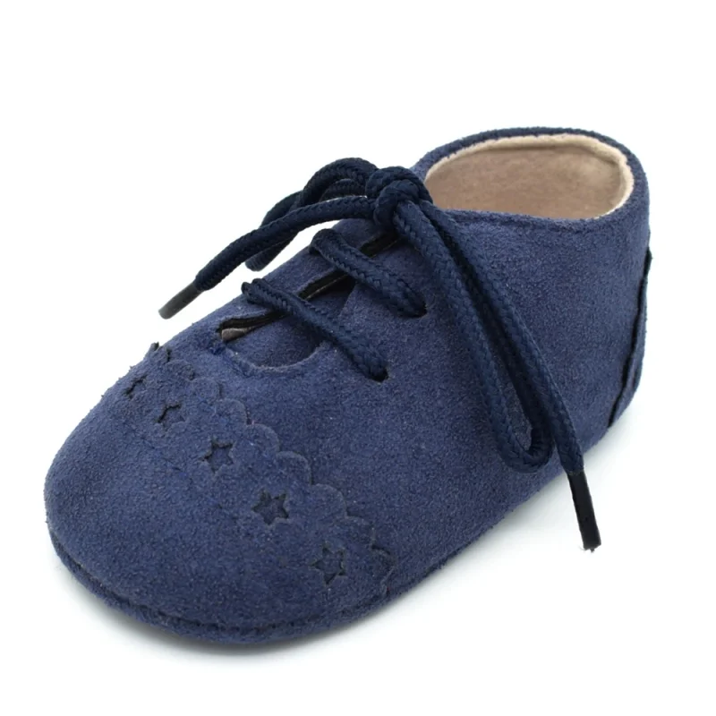 8 Color 2017 New Cute Solid PU Baby First Walkers Antislip First Walkers For Baby Girls And Boys Genius Infant Shoes M2