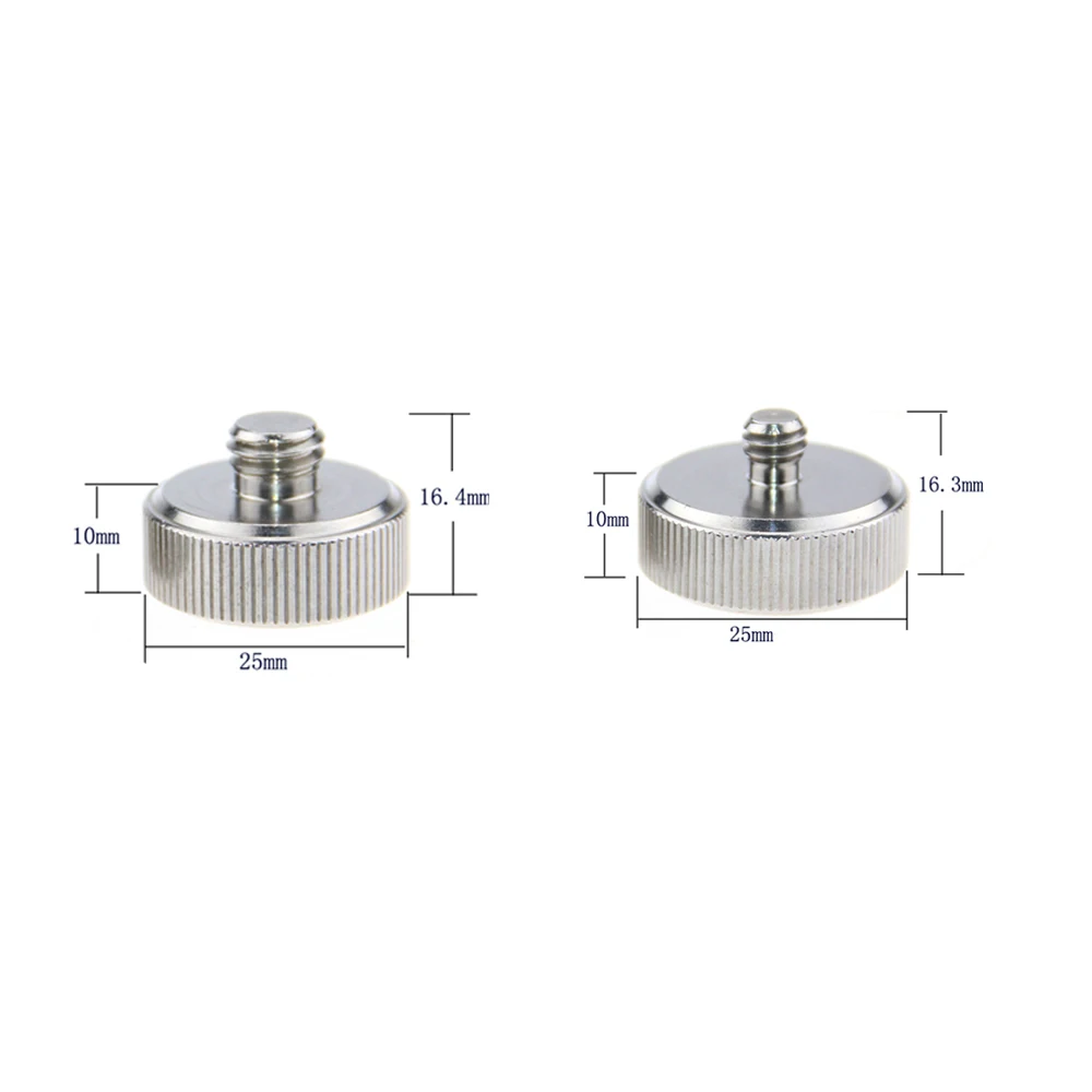 2 шт. винтовой адаптер для штатива с резьбой от 1/4 до 3/8 дюймов|screw adapter|screw thread