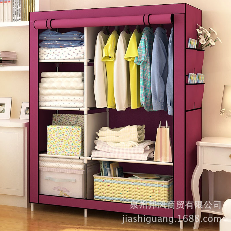 

LASPERAL Oxford Hanging Bag Wardrobe Closet Storage Bag 5 Grids Storage Organizer Cosmetics Bra Underwear Clothes Storage