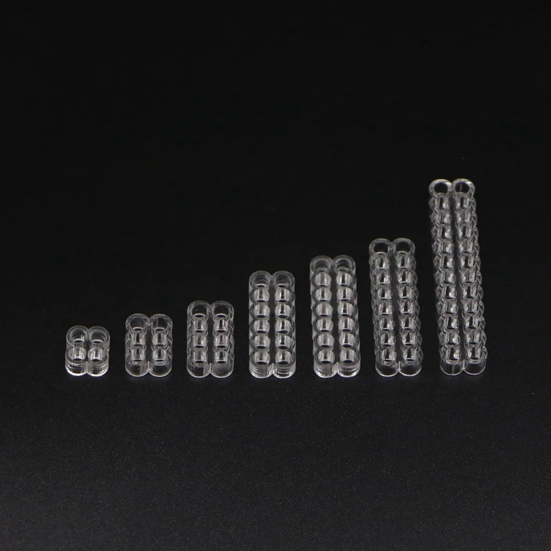 Круглый акриловый 4 контактный 6Pin 8Pin 12Pin 14Pin 16Pin 24Pin кабельный гребень для 18AWG