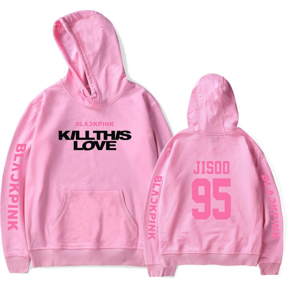К поп девушка группа BlackPink хит Kill эта милая Толстовка черный классический