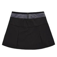 Женская юбка полиэстер теннисные юбки быстросохнущие спортивные юбки Пять цветов