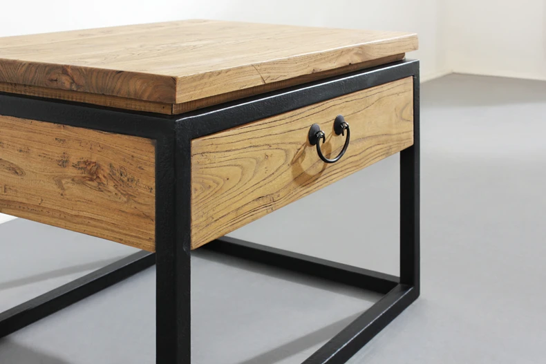 American Country Furniture Wrought Iron Wood Side Table Nightstand Phone Loft Upscale Coffee Table Bedside Tables Table Circular Table Butterflytable Tennis Rubber Butterfly Aliexpress