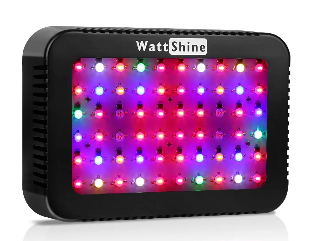 Double chips 300W led grow lights 16 kinds spectrum Flower indoor Lamp for plants Overseas warehours Fast deliver Veg Bloom (415)