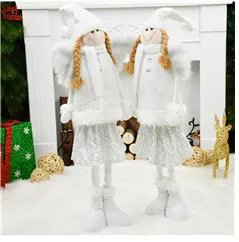 Рождественские украшения Enfeite De Natal с рождеством, Санта-Клаус, снеговик, лось, украшения, куклы, Декор, праздничные вечерние украшения, рождественские украшения