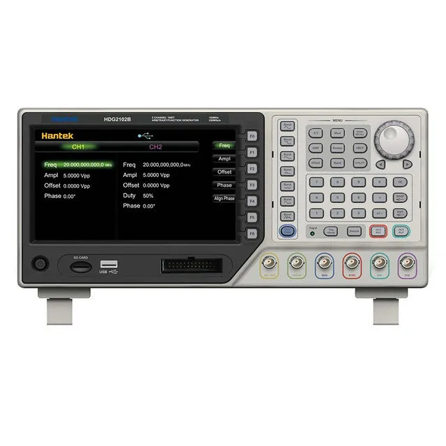 H167 Hantek HDG2102B 2CH 100 МГц Мвыб/с генератор сигналов произвольной формы глубина памяти