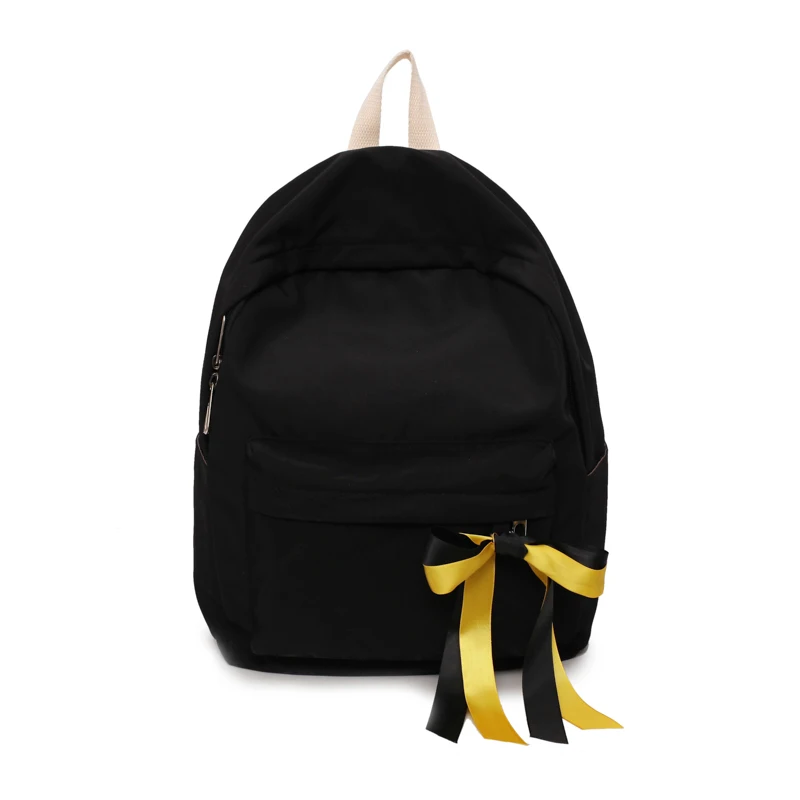 

School Bags for Teenage Girls 2018 High Capacity Soft fabric Nylon Women Backpacks Candy Colors Preppy Style Female Shoulder Bag