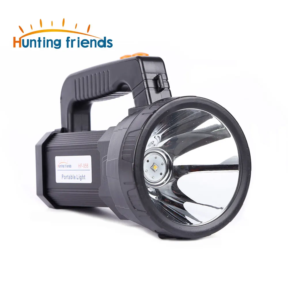 

12pcs/lot Portable Light USB External Interface Flashlight 3 Switch Modes Searchlight Built in 9000mA Rechargeable Batteies