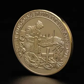 

Commemorative Coin Cherish Memory Solider Collection World War Souvenir Coins Alloy Art Gifts Plated Silver Gold Home Decor Gift