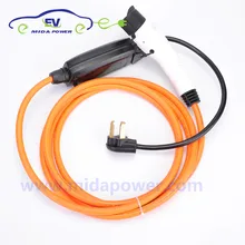 16Amp 5Meter NEMA 10-30 Plug SAE J1772 Type 1 Female EV Connector Type 1 EVSE EV Charging Cable Portable Charging For EV Car ev emitter