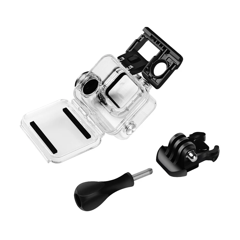 Charger Waterproof Case 50m Underwater Chargering shell Housing For Gopro Hero 3+ 4 5 6 7 Black Action Camera Accessories (4)